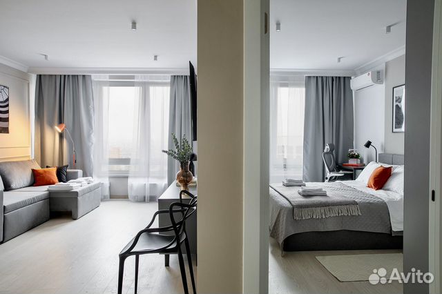 

2-к. квартира, 46 м², 2 кровати