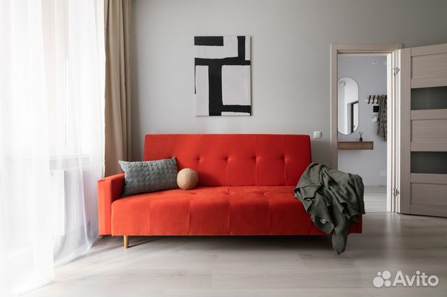 

1-к. квартира, 40 м², 2 кровати
