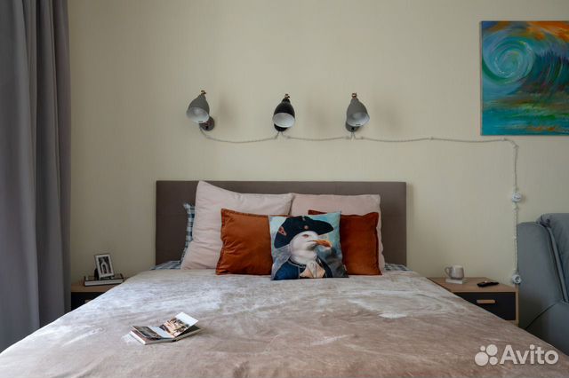 

Квартира-студия, 30 м², 2 кровати