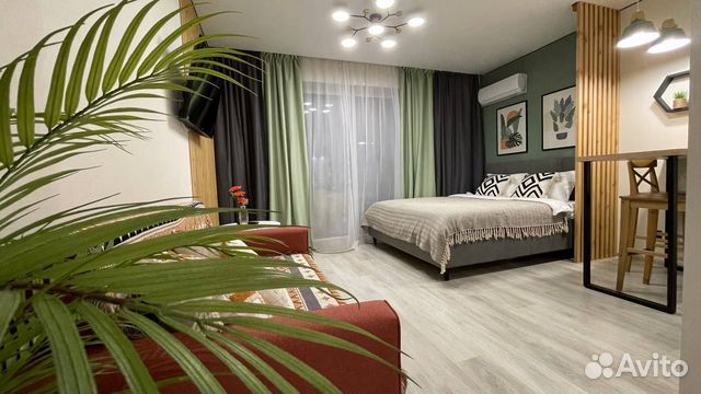 

Квартира-студия, 30 м², 2 кровати