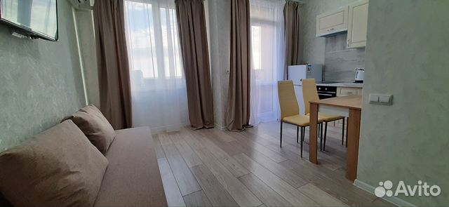 

Квартира-студия, 23 м², 2 кровати