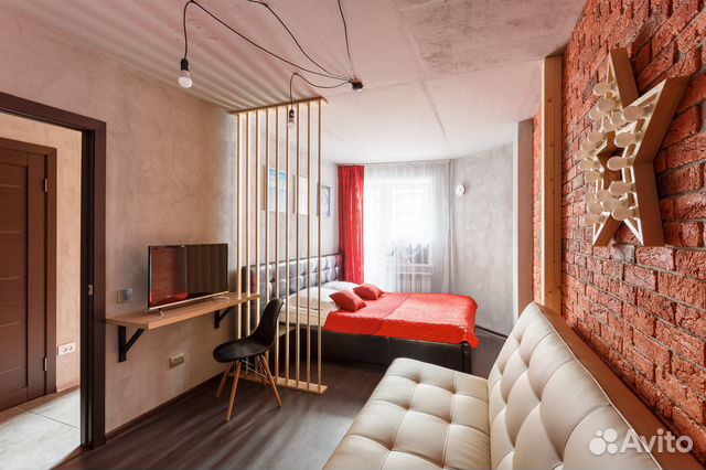 

1-к. квартира, 32 м², 2 кровати