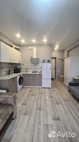

Квартира-студия, 28 м², 2 кровати
