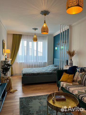 

1-к. квартира, 41,4 м², 2 кровати