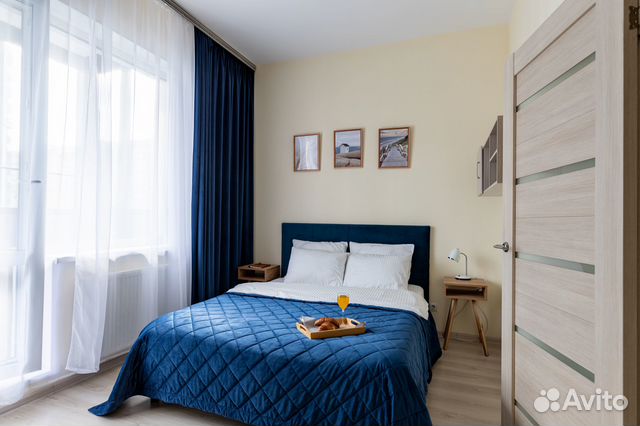 

1-к. квартира, 46 м², 3 кровати