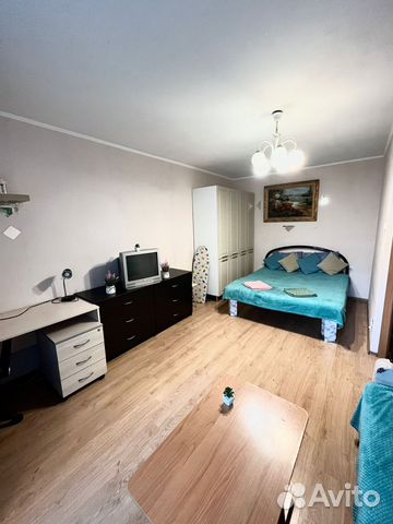 

1-к. квартира, 38 м², 2 кровати