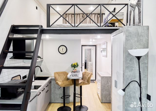 

Квартира-студия, 20 м², 2 кровати