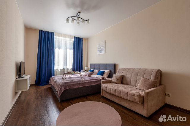 

1-к. квартира, 47 м², 2 кровати