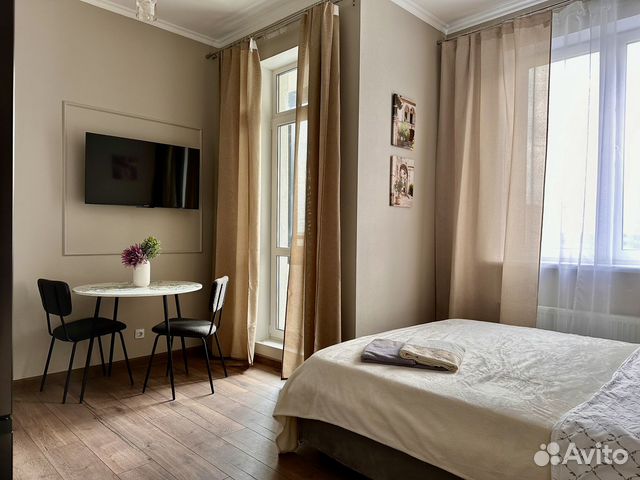 

Квартира-студия, 25 м², 1 кровать