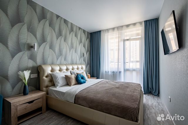 

1-к. квартира, 40,5 м², 2 кровати