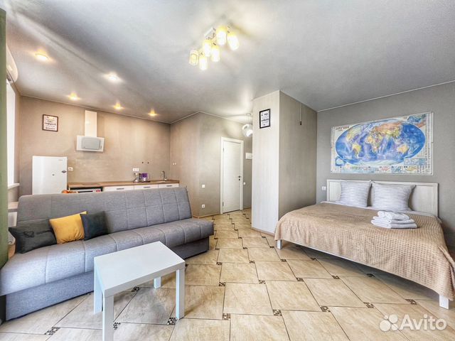 

Квартира-студия, 33 м², 2 кровати