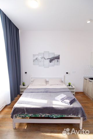 

Квартира-студия, 28 м², 2 кровати