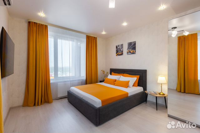 

1-к. квартира, 40 м², 2 кровати
