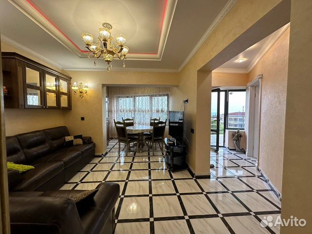 

3-к. квартира, 100 м², 2 кровати