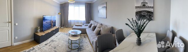 

3-к. квартира, 80 м², 3 кровати