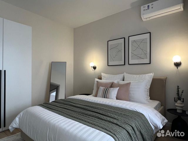 

1-к. квартира, 45 м², 2 кровати