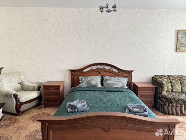 

Квартира-студия, 43 м², 2 кровати