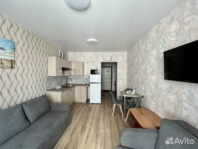 

Квартира-студия, 27 м², 2 кровати