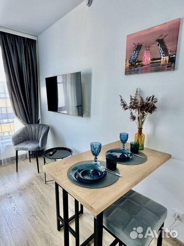 

Квартира-студия, 26 м², 2 кровати