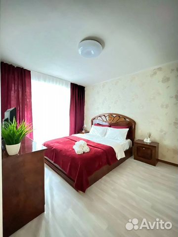 

1-к. квартира, 42 м², 2 кровати