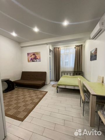 

Квартира-студия, 30 м², 2 кровати