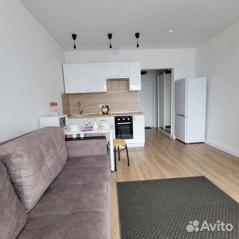 

Квартира-студия, 27 м², 1 кровать