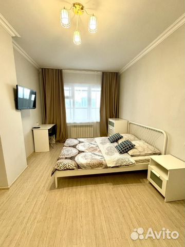 

1-к. квартира, 38 м², 2 кровати