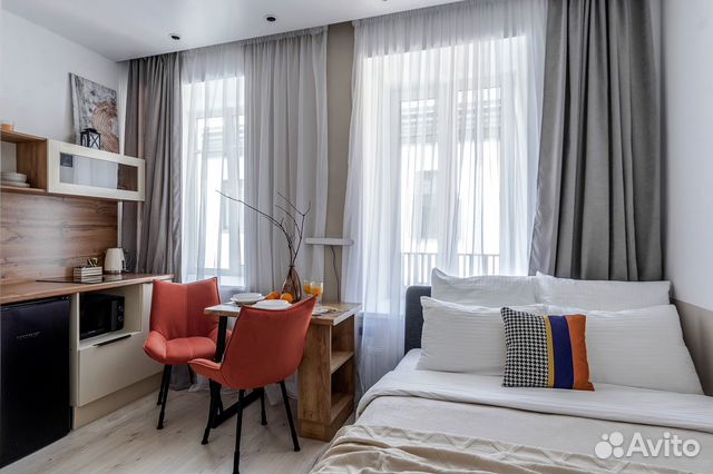 

Квартира-студия, 15 м², 1 кровать