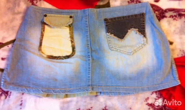 Юбка джинсовая 46-48 р Юбка джинсовая 46-48 р