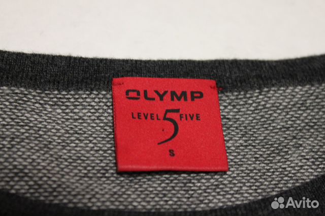 Тоненький мужской джемпер Olymp шерсть и шелк