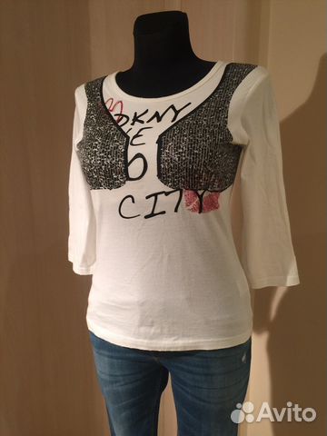 Новая кофта футболка майка dkny Donna Karan Новая кофта футболка майка dkny Donna Karan