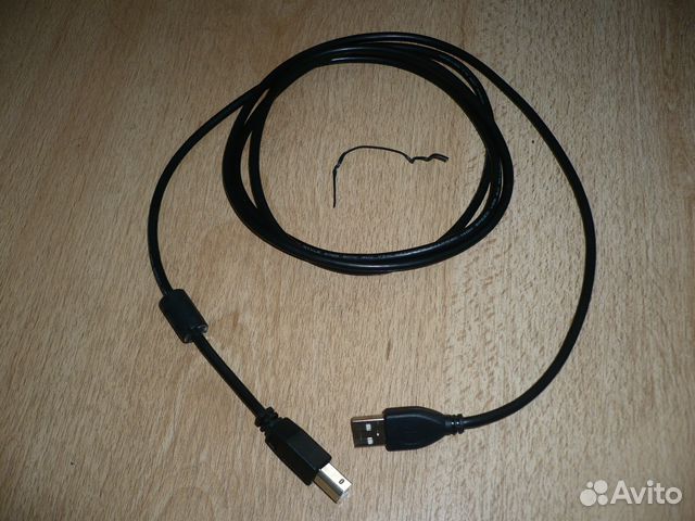 Кабель USB A-B длинный, короткий