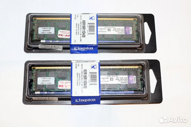 Kingston KVR16R11D4/8i (ECC, Reg) 16gb(8+8) Торг