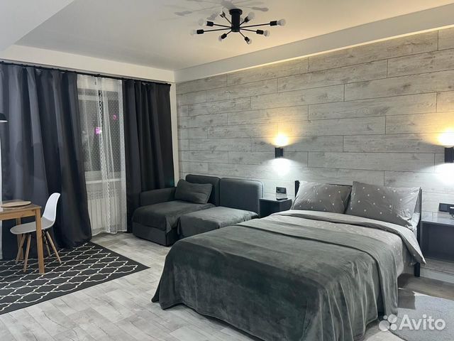

Квартира-студия, 30 м², 2 кровати