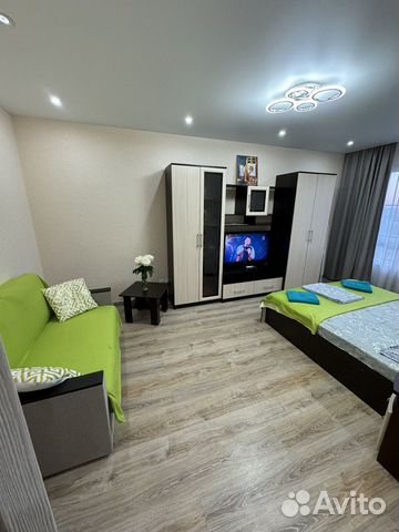 

1-к. квартира, 42 м², 2 кровати