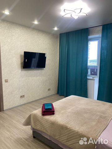 

1-к. квартира, 53 м², 2 кровати