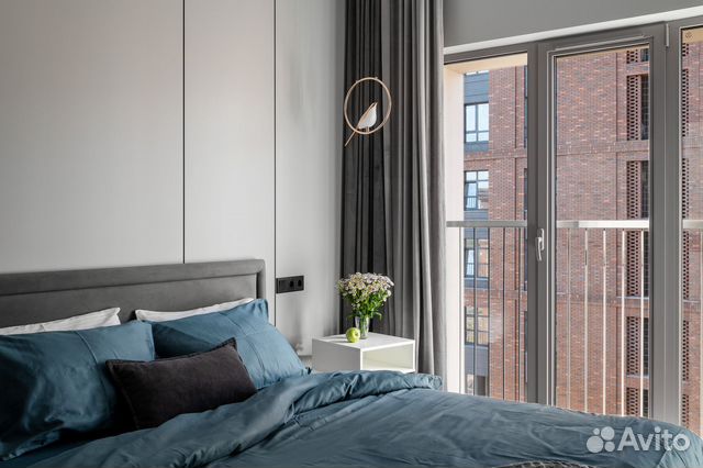 

1-к. квартира, 42 м², 2 кровати