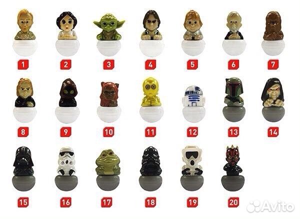 Не киндер. Звездные войны, игрушка №1