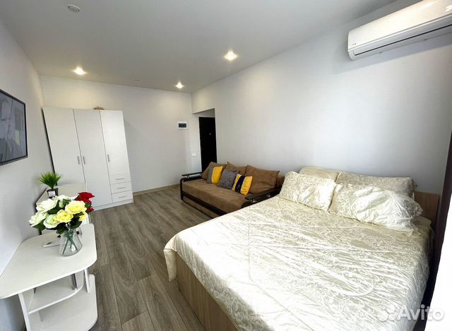 

1-к. квартира, 38 м², 2 кровати