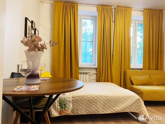 

Квартира-студия, 21 м², 2 кровати