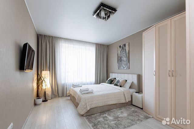 

1-к. квартира, 50 м², 2 кровати