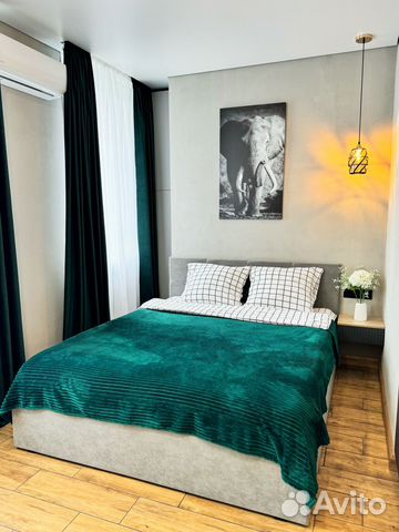 

Квартира-студия, 35 м², 2 кровати