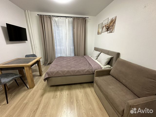 

Квартира-студия, 26 м², 2 кровати