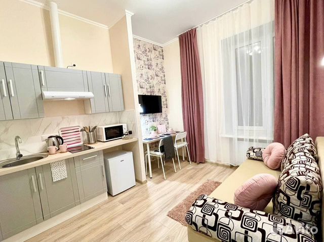 

Квартира-студия, 15 м², 1 кровать
