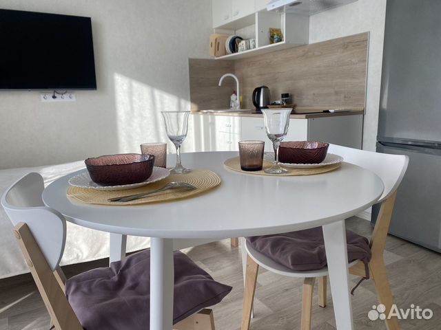 

Квартира-студия, 28 м², 2 кровати