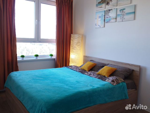 

1-к. квартира, 35 м², 2 кровати