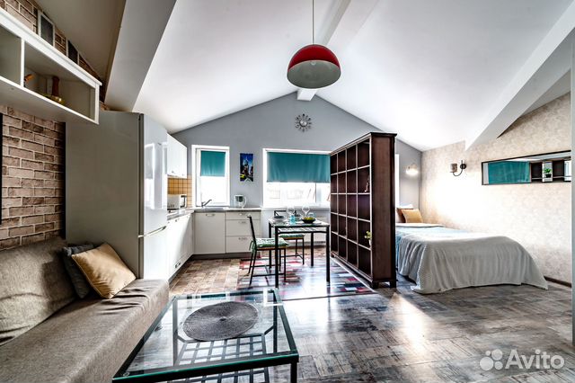 

Квартира-студия, 40 м², 2 кровати