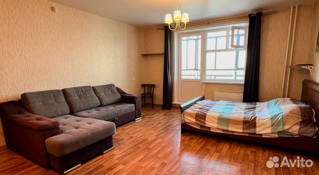 

Квартира-студия, 53 м², 2 кровати