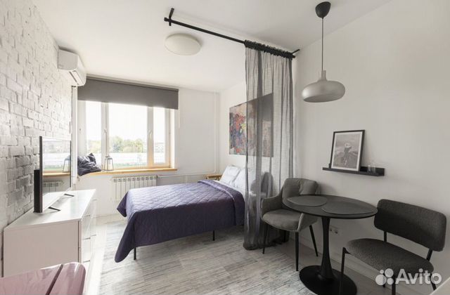 

Квартира-студия, 25 м², 1 кровать