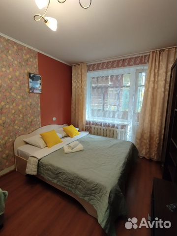 

1-к. квартира, 30 м², 3 кровати